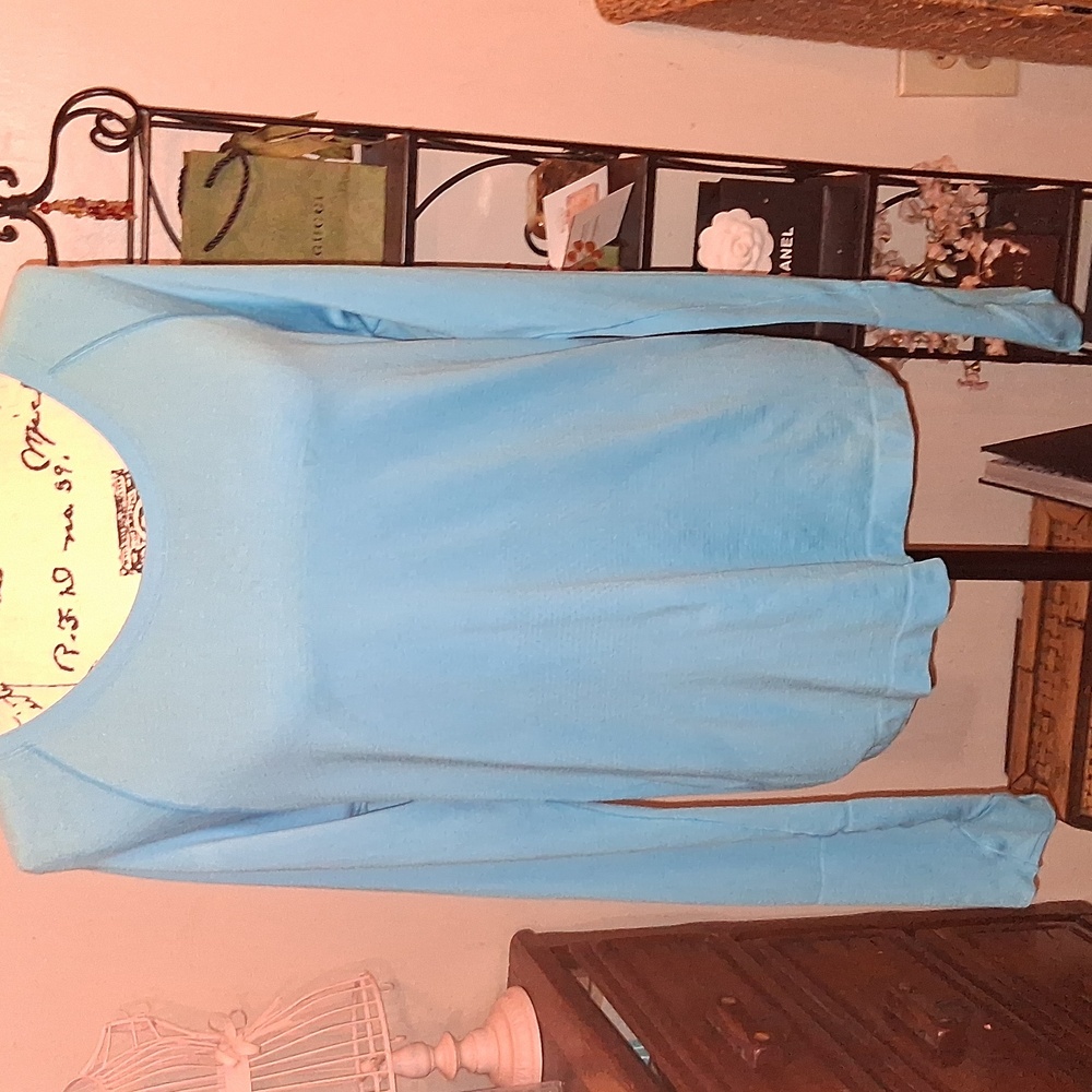 Lululemon Women's Blue Long Sleeve Top Size 12 - Picture 2 of 10